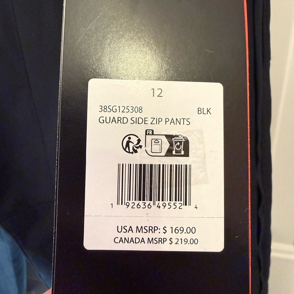 Spyder Black Kids' Ski Pants with Adjustable Suspenders - Picture 4 of 5